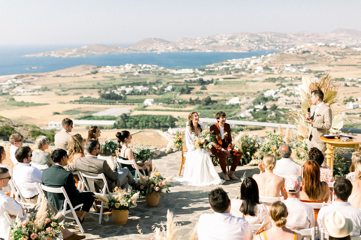 Wedding ceremony, wedding in Paros